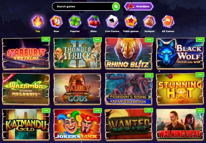 Wazamba interface